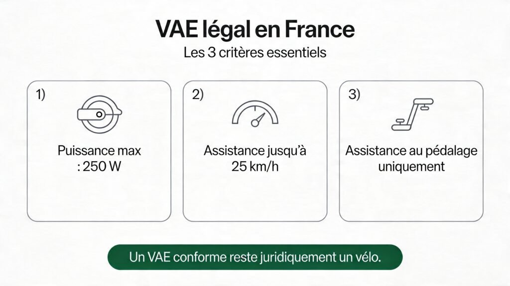 Critères d’un VAE légal en France