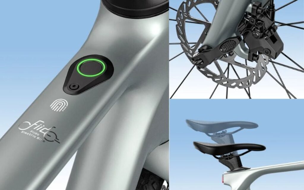 Détails du vélo électrique urbain Fiido Air