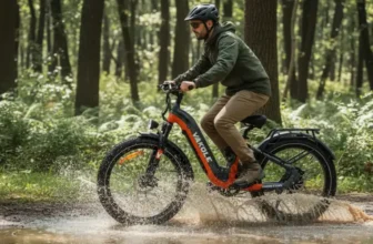 Nouveau Vakole V26 : vélo électrique fat bike tout suspendu 998 Wh