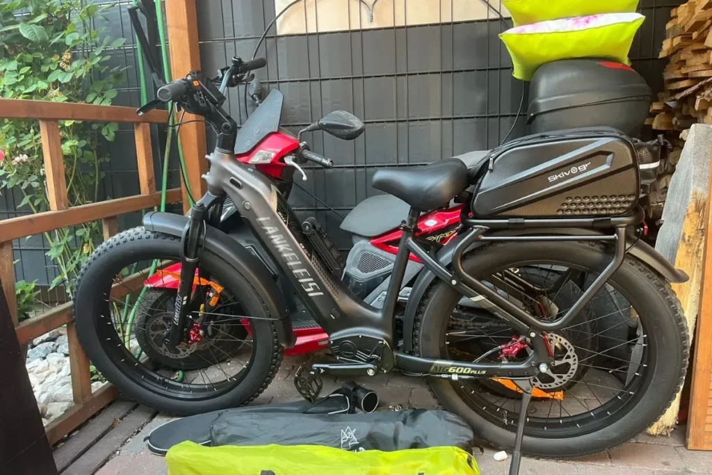 Lankeleisi MG600 Plus, fat bike électrique à pneus larges