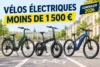 Meilleur vélo électrique à moins de 1,500 €