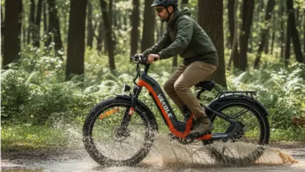 Nouveau Vakole V26 : vélo électrique fat bike tout suspendu 998 Wh